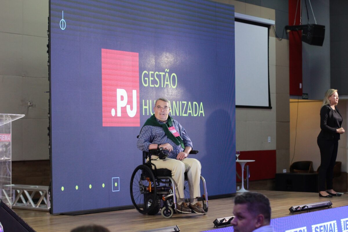 Pedro Janot destaca cultura da liderança em sua palestra na Expo Indústria Maranhão