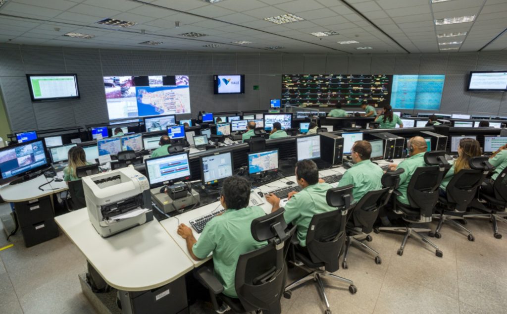 Centro de controle da Vale em São Luís ((Foto Divulgação)